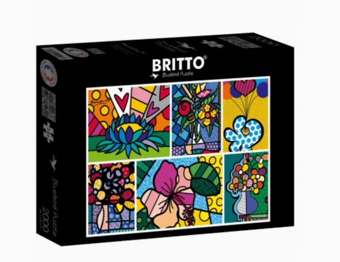 Hovedbilde Bluebird Puzzle – Britto: Flower Power ...