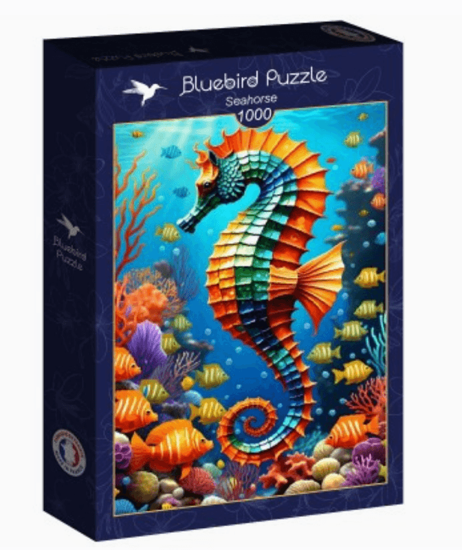 Bluebird Puzzle – Seahorse 1000 brikker
