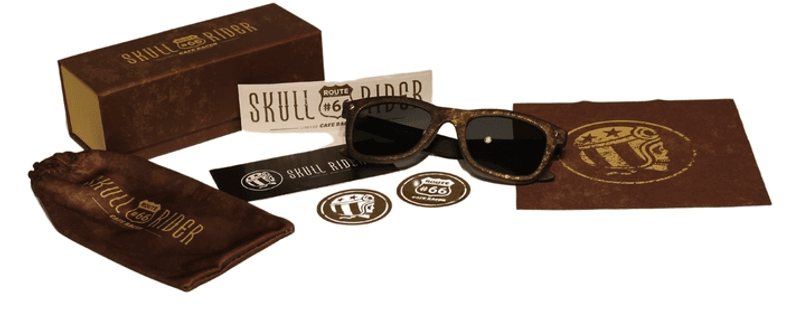 Skull Rider Route 66 Limited Edition Solbriller