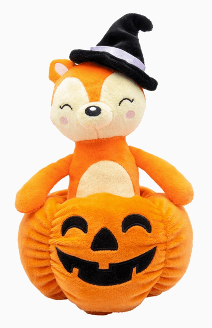 Hovedbilde Halloween kosedyr med gresskar