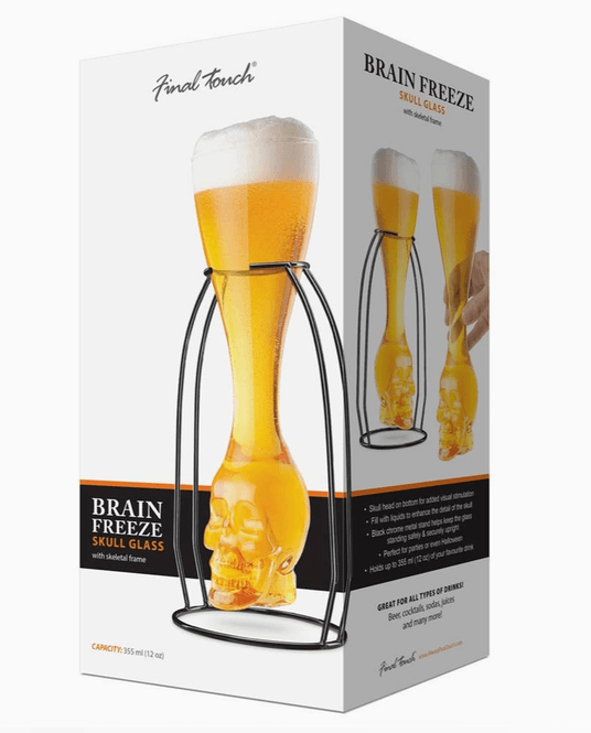 Hovedbilde Brain Freeze Skull Glass