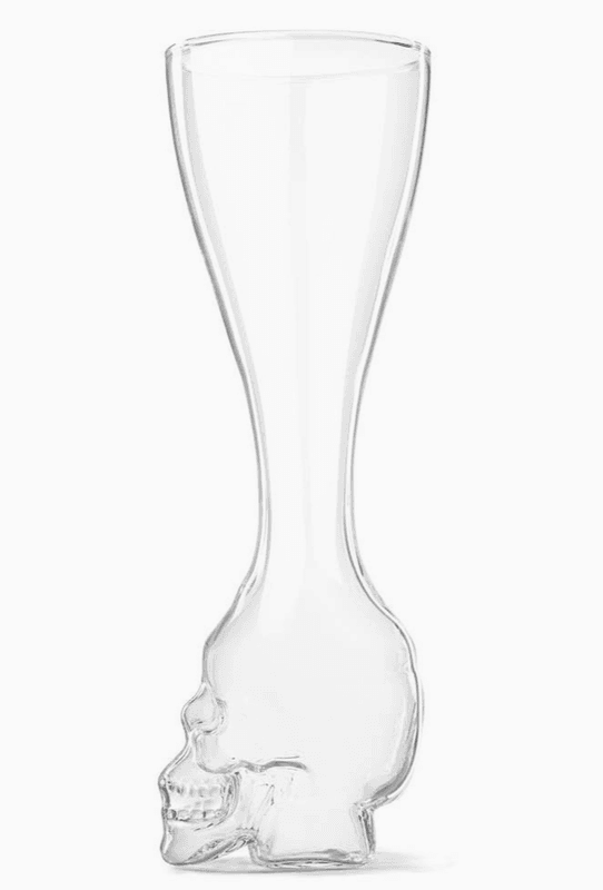 Brain Freeze Skull Glass