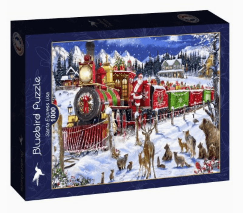 Bluebird Puzzle – Santa Express USA 1000 brikker