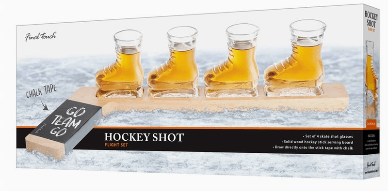 Final Touch Hockey Shot Flight Set